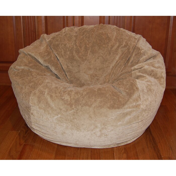 Ahh Products Large Bean Bag Chair Reviews Wayfair   Large Bean Bag Chair 